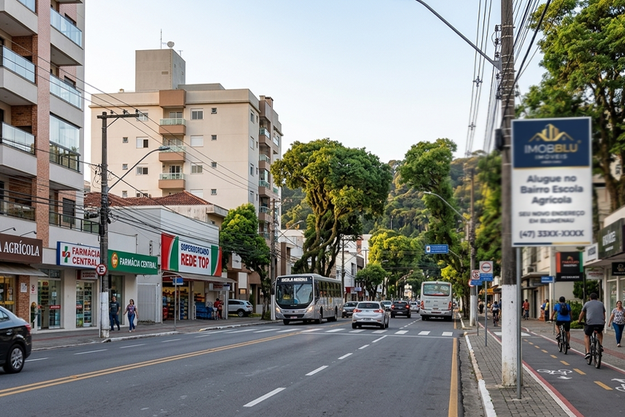 Imóveis para alugar no bairro Escola Agrícola em Blumenau